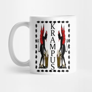 Red Krampus Mug